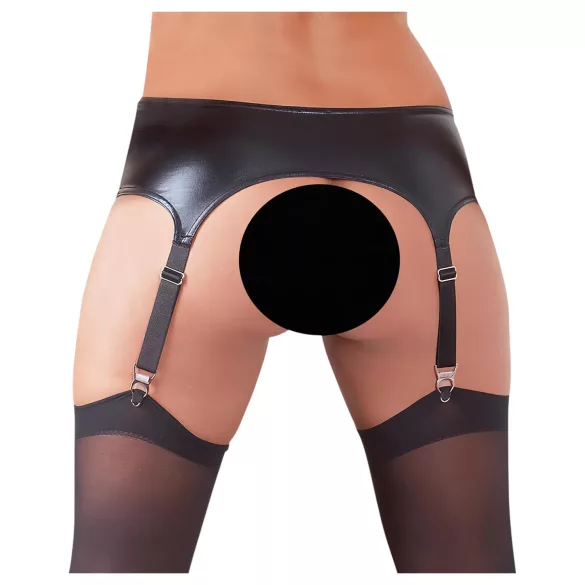 NO:XQSE - Glänzendes Straps-Set - L