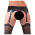 NO:XQSE - Glänzendes Strumpfband-Set - XL
