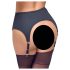 Cottelli - Matt Strumpfhalter (Schwarz) - XL