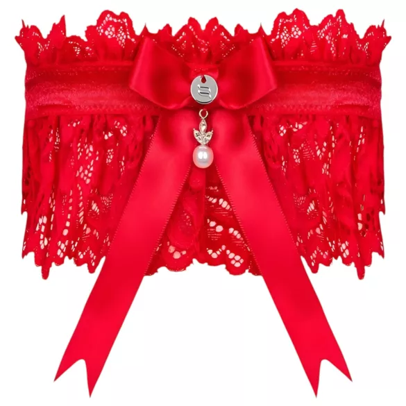 Obsessive Amor Cherris - Strumpfband (rot)