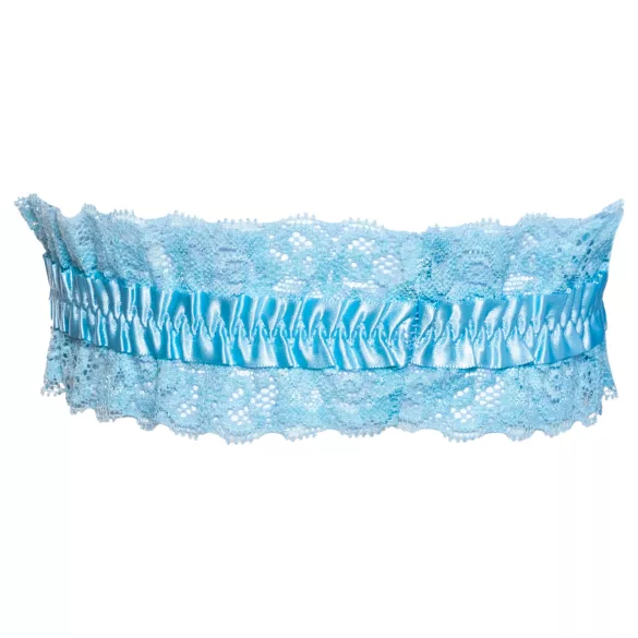 Cottelli - Brautstrumpfband in Blau - S-L