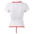 Cottelli - Krankenschwester-Top mit Strapsen - XL