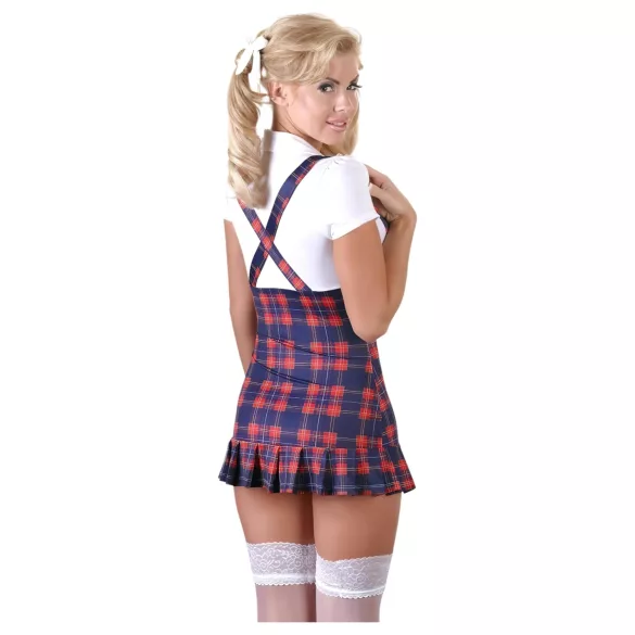 Cottelli - Kariertes Schulmädchenkleid - L