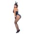 Cottelli Bunny - Glänzendes, sexy Hasenkostüm (5-teilig) - L