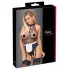 Cottelli - Dienstmädchen-Body mit Schürze (schwarz) - S - XL