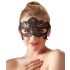 Cottelli - Bestickte Spitzen-Augenmaske (schwarz)