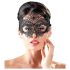 Cottelli - Stickerei, spitzenartige Maske (schwarz)