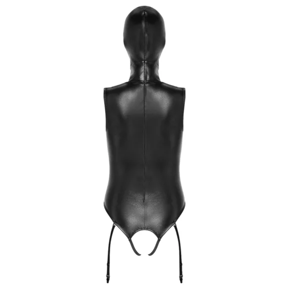 Bad Kitty - Offener Body & Sauggesicht (Schwarz)