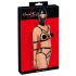 Bad Kitty - Körpergeschirr-Set & Maske (schwarz) - S