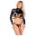 Bad Kitty - Bondage-Set mit offenem Busen (schwarz)