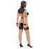 Bad Kitty - Spitzen-BDSM-Set (schwarz) - M