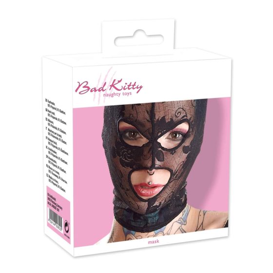 Bad Kitty - Spitzenkopfmaske