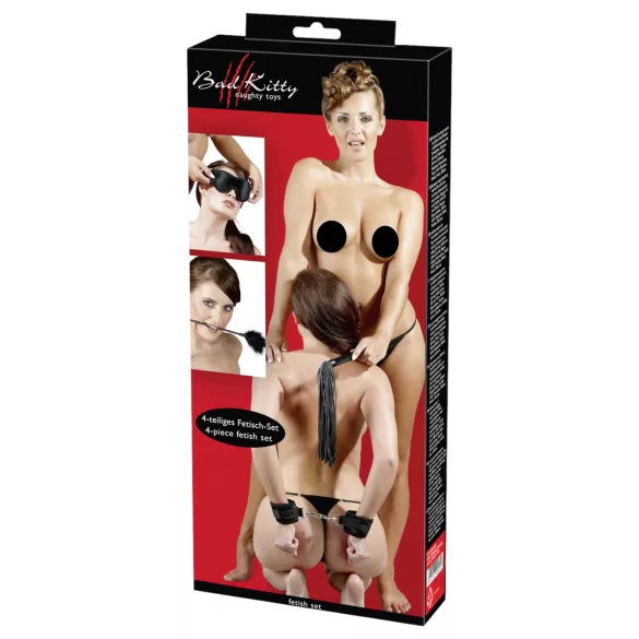 Bad Kitty - Fetisch-Set - Schwarz