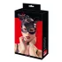 Bad Kitty - Kunstleder-Strass-Katzenmaske - Schwarz (S-L)