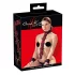 Bad Kitty - Asien Halsfessel-Set (rot-schwarz)