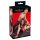 Bad Kitty - Rotes Bettfessel-Set aus Kunstleder mit Klettverschluss