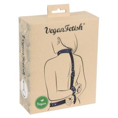   Vegan Fetish - Set zum Fesseln der Hände auf den Rücken (Schwarz)