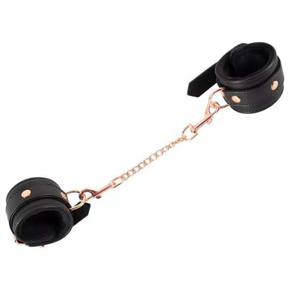 Bad Kitty - Fesseln mit Kette (schwarz-rosegold)