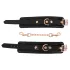 Bad Kitty - Fesseln mit Kette (schwarz-rosegold)