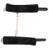 Bad Kitty - Fesseln mit Kette (schwarz-rosegold)