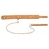 Vegan Fetisch - Halsband mit Leine (Kork) 