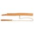 Vegan Fetisch - Halsband mit Leine (Kork) 