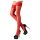 Cottelli - Satinsatin-Strümpfe (rot) - 4/L