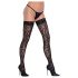 Cottelli Legwear - Leopardenmuster Strümpfe (schwarz) - 3