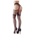 Cottelli - Wellenförmige Sex-Strumpfhose (schwarz) - M