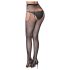 Cottelli Legwear - Glänzende, offene Strumpfhose - Schwarz (S-L)