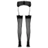 Cottelli - Rückennaht-Strumpfhose mit hohem Fersenabschluss (schwarz) - 7
