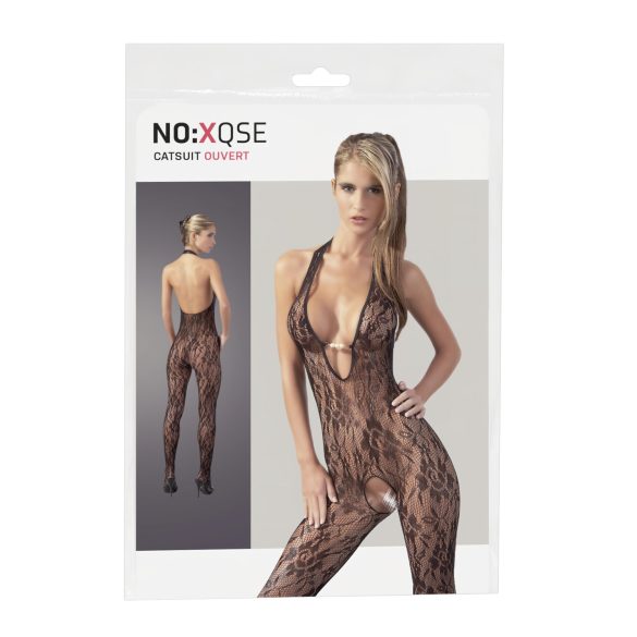 NO:XQSE - Spitzenoverall mit Perlenverzierung