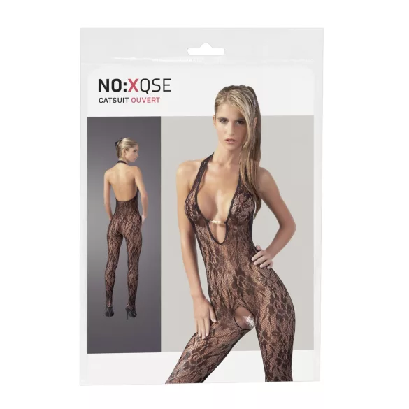 NO:XQSE - Spitzen-Overall mit Perlenverzierung - L/XL