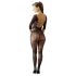 NO:XQSE - Blumiges Catsuit - Schwarz (S-L)