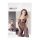 NO:XQSE - Spitzen-Netz-Overall - Schwarz (S-L)