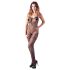 NO:XQSE - Spitzen-Netz-Overall - Schwarz (S-L)