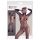 Mandy Mystery - Ganzkörper-Netz Catsuit mit Maske - Schwarz (S-L)
