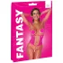 Cottelli - Netz Catsuit (Pink) - S-L