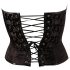 Cottelli - Besticktes Party-Korsett (Schwarz) - 2XL