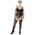 Cottelli Plus Size - Flexibler Straps-Slip (schwarz) - 2XL
