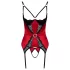 Cottelli - Spitzen-Lift-Set (Rot) - M