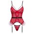 Cottelli - Weihnachts-Dessous-Set (Rot)