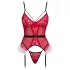 Cottelli - Weihnachts-Dessous-Set (Rot) - L/XL
