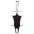 NO:XQSE - Offenes, Strass-verziertes Bodysuit - Schwarz (S-L)