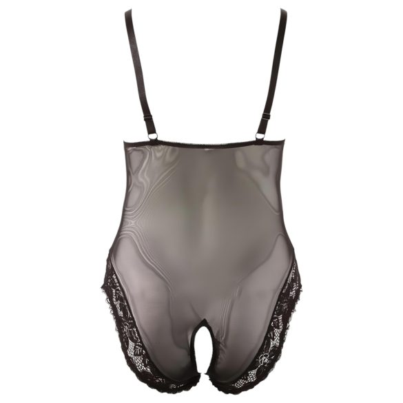 Cottelli Plus Size - Spitzenbody (schwarz) - XXXL