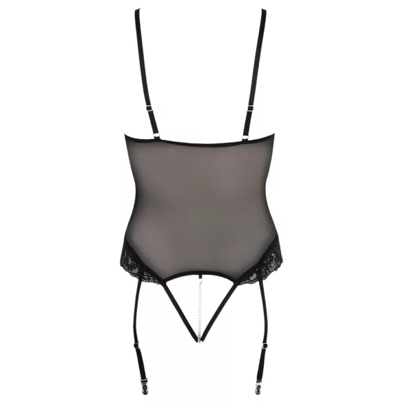 Cottelli Bondage - Metallringe Body & Handfesseln (schwarz) - L