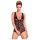 Obsessive Fiorenta - Perlen-schneller Spitzenbody (schwarz) - L/XL