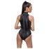 Cottelli Party - Schlangenhautmuster Body (schwarz)
