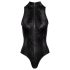 Cottelli Party - Schlangenhautmuster Body (schwarz)