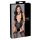 Cottelli Bondage - Spitzen-Body mit Halsband (Schwarz) - L